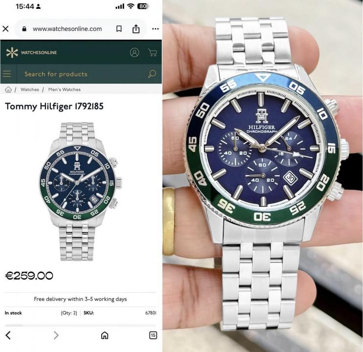 TommyHilfiger Chronograph (All Working)