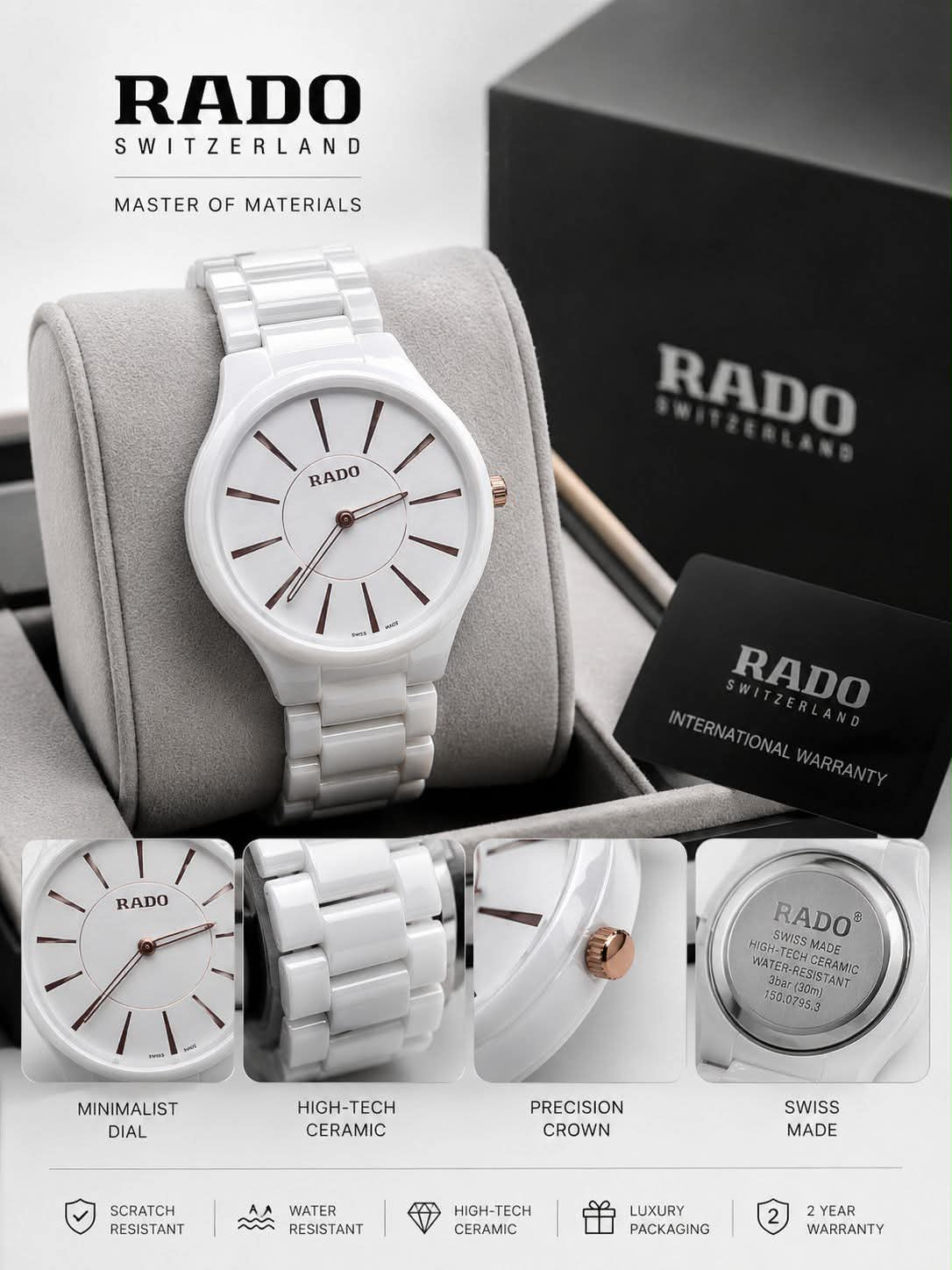 *Product name :*RADO CERAMIC*💯🔥☑️

*Luxurious Collection*   

*Masterpiece*☑️