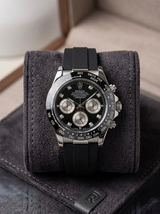 Rolex Daytona Silver Black Dial 174