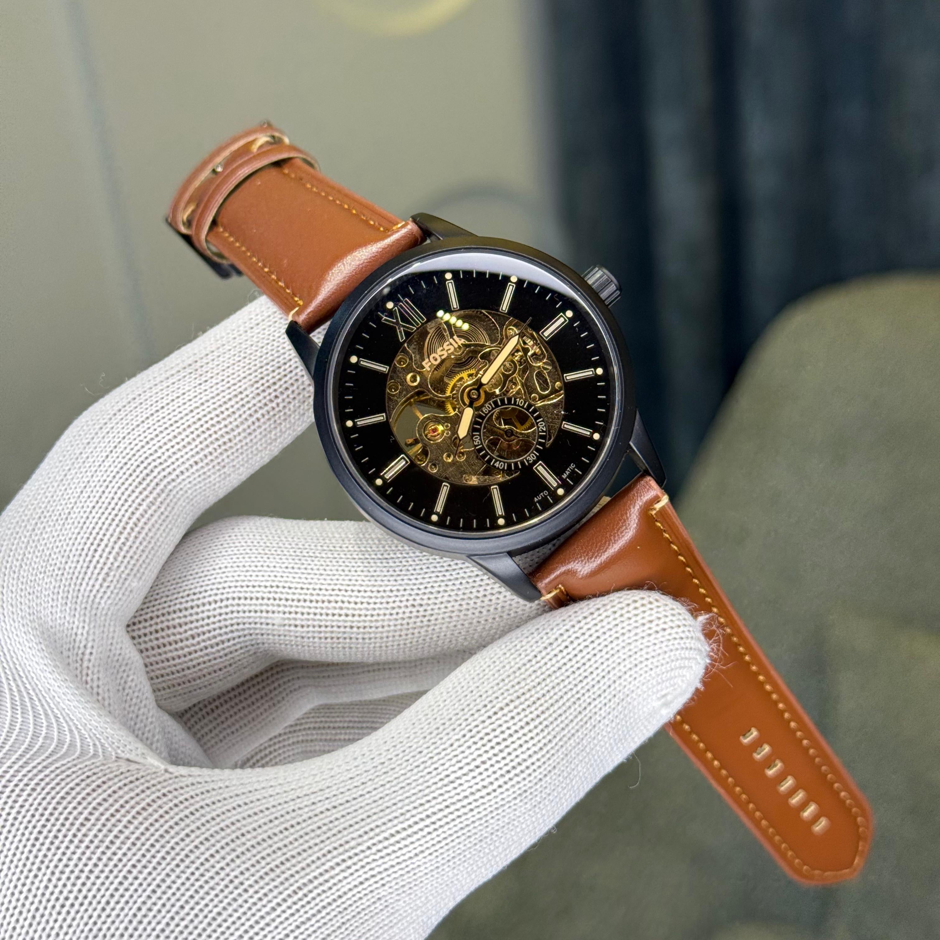 *Product Name : Fossil Automatic Leather 004*