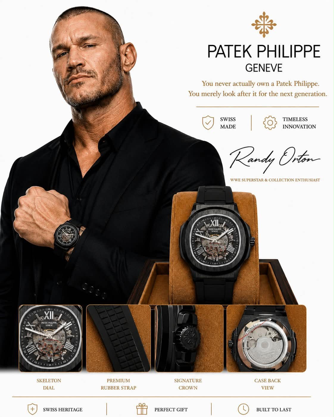 *Product name :*Patek Philippe Skeleton*💯🔥☑️


*1st Time In India* 🇮🇳 
*Luxurious Collection*   

*Masterpiece*☑️