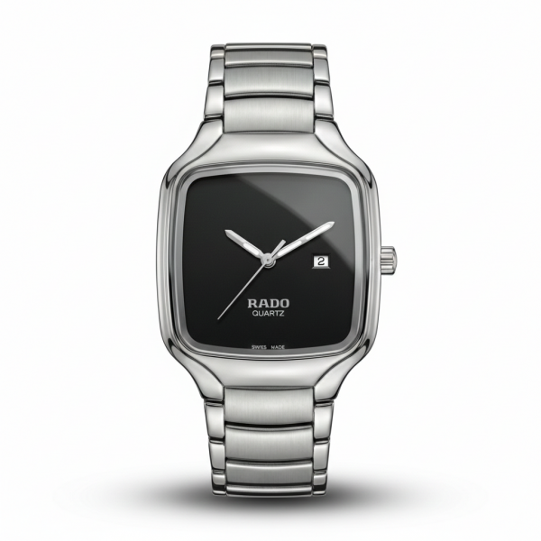 RADO TRUE SQUARE SILVER BLACK
