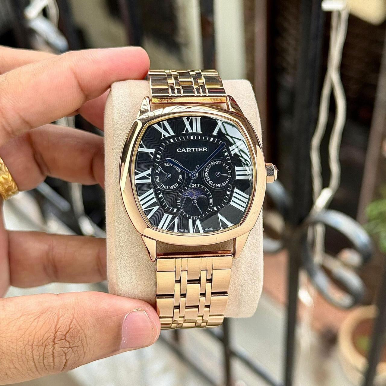 *CARTIER DRIVE MOON🔥*🖤

👉QUALITY GUARANTEE ✅
👉PREMIUM QUALITY ✔️