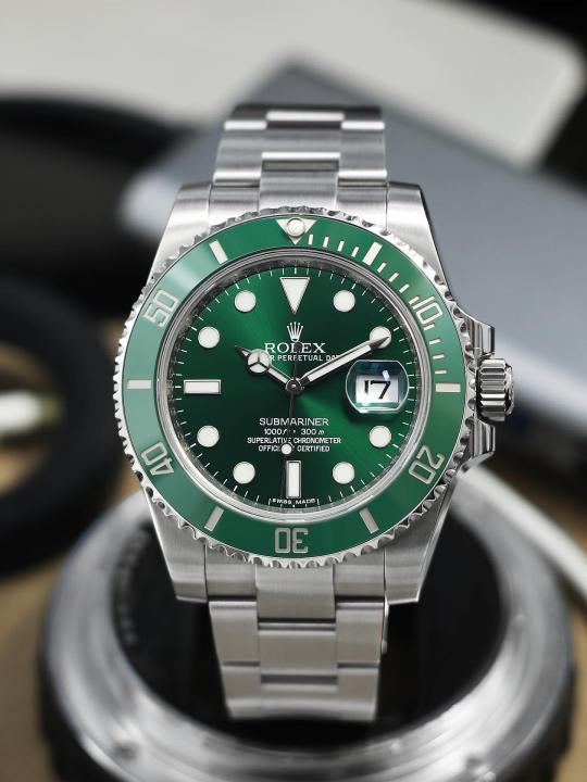 Rolex Oyster Perpetual Submarine Silver-Green