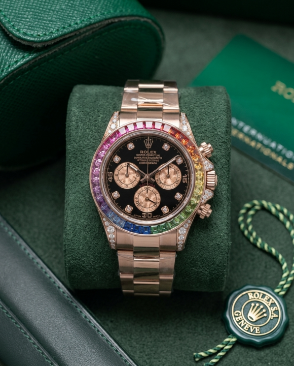 Rolex Oyster Perpetual Rainbow Copper