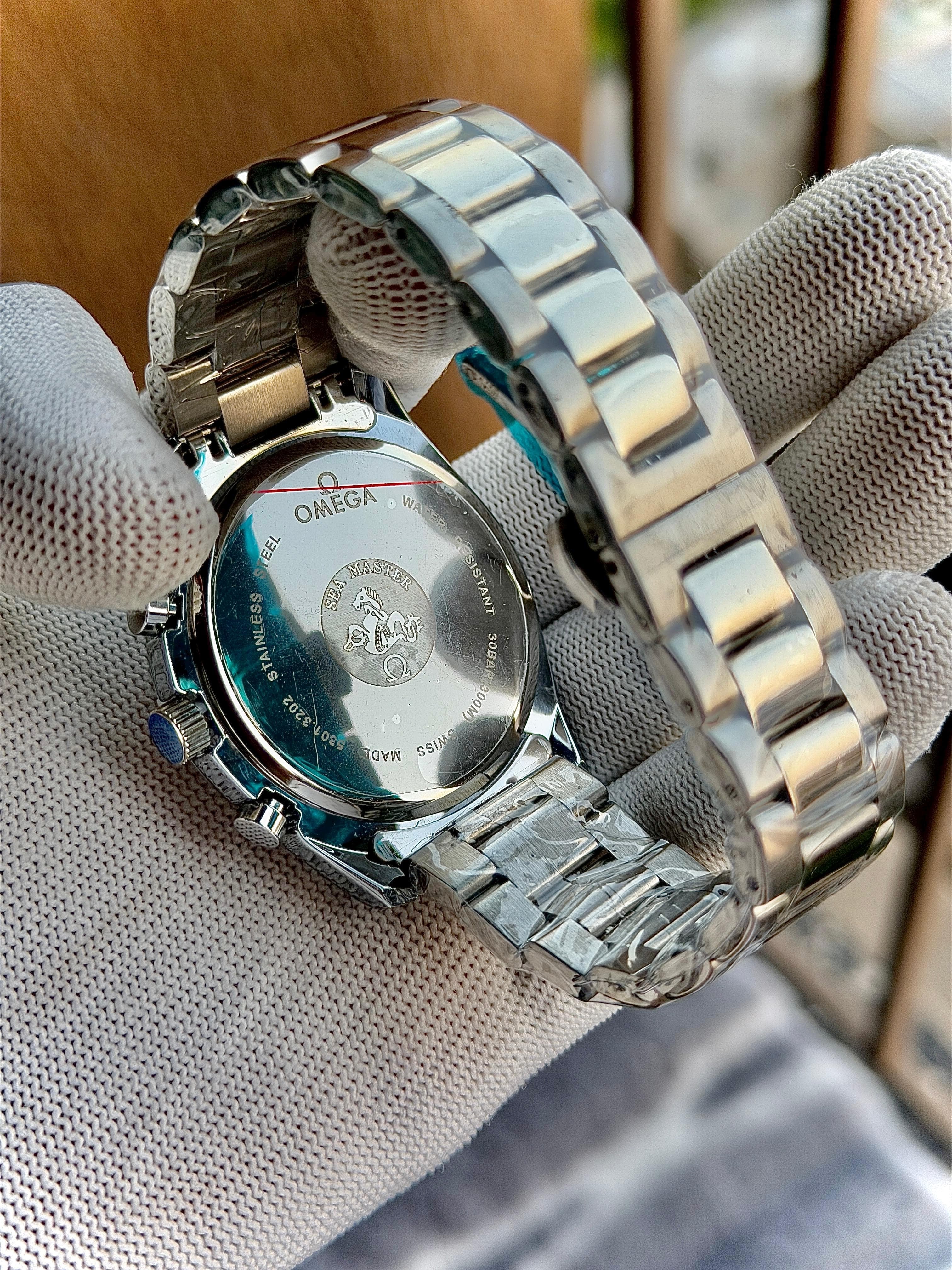 *Omega Crono "Silver Blue"(1st Time In India)