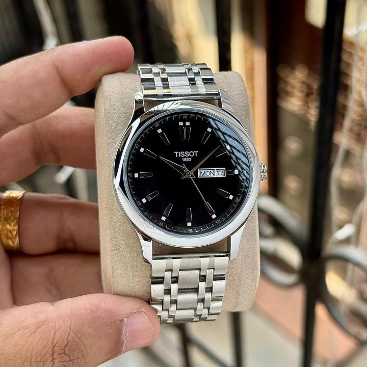 Tissot 1853 Day Date Lemon