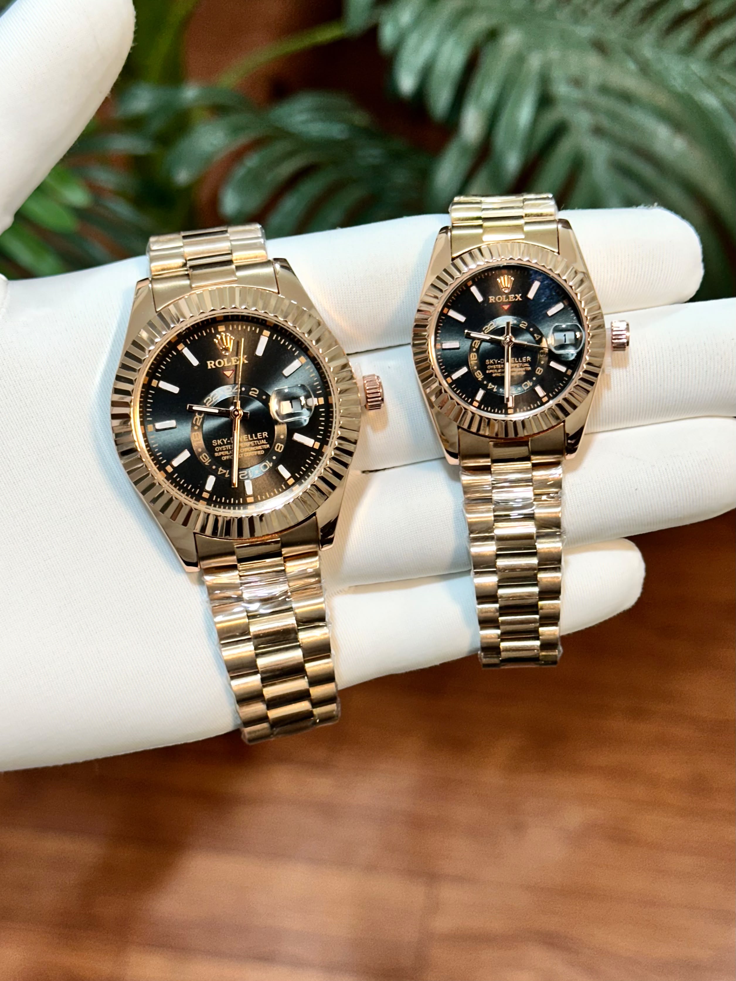 *Rolex Couple Sky Dweller*
