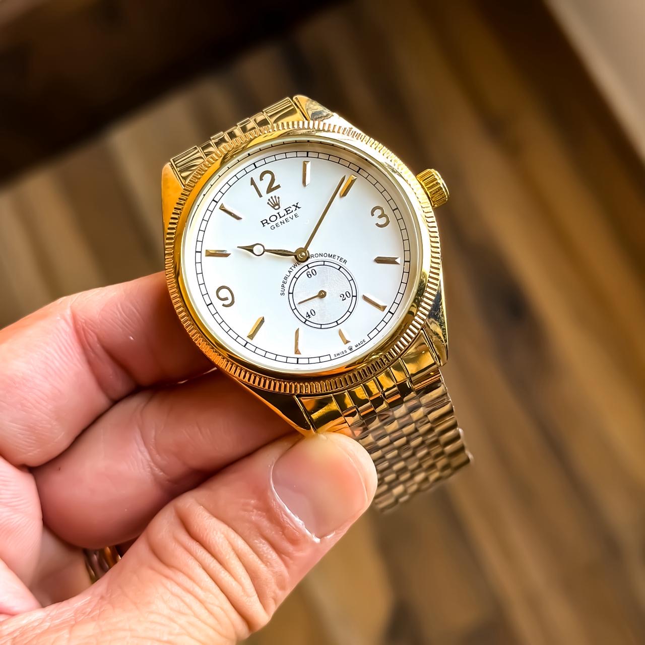 *Product Name :-* ROLEX GENEVE MENS WATCH