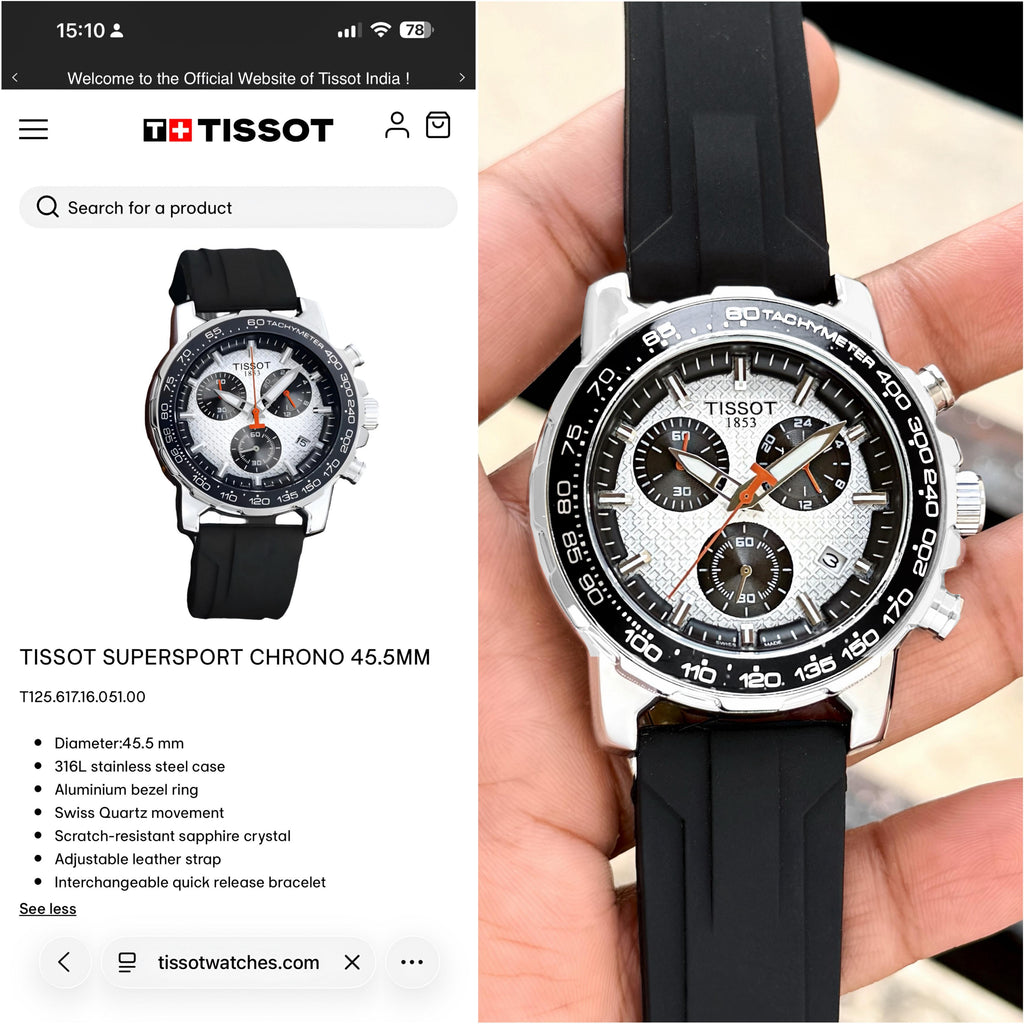 *Product Name:* 

Tissot SUPERSPORT CHRONO BASKETBALL EDITION