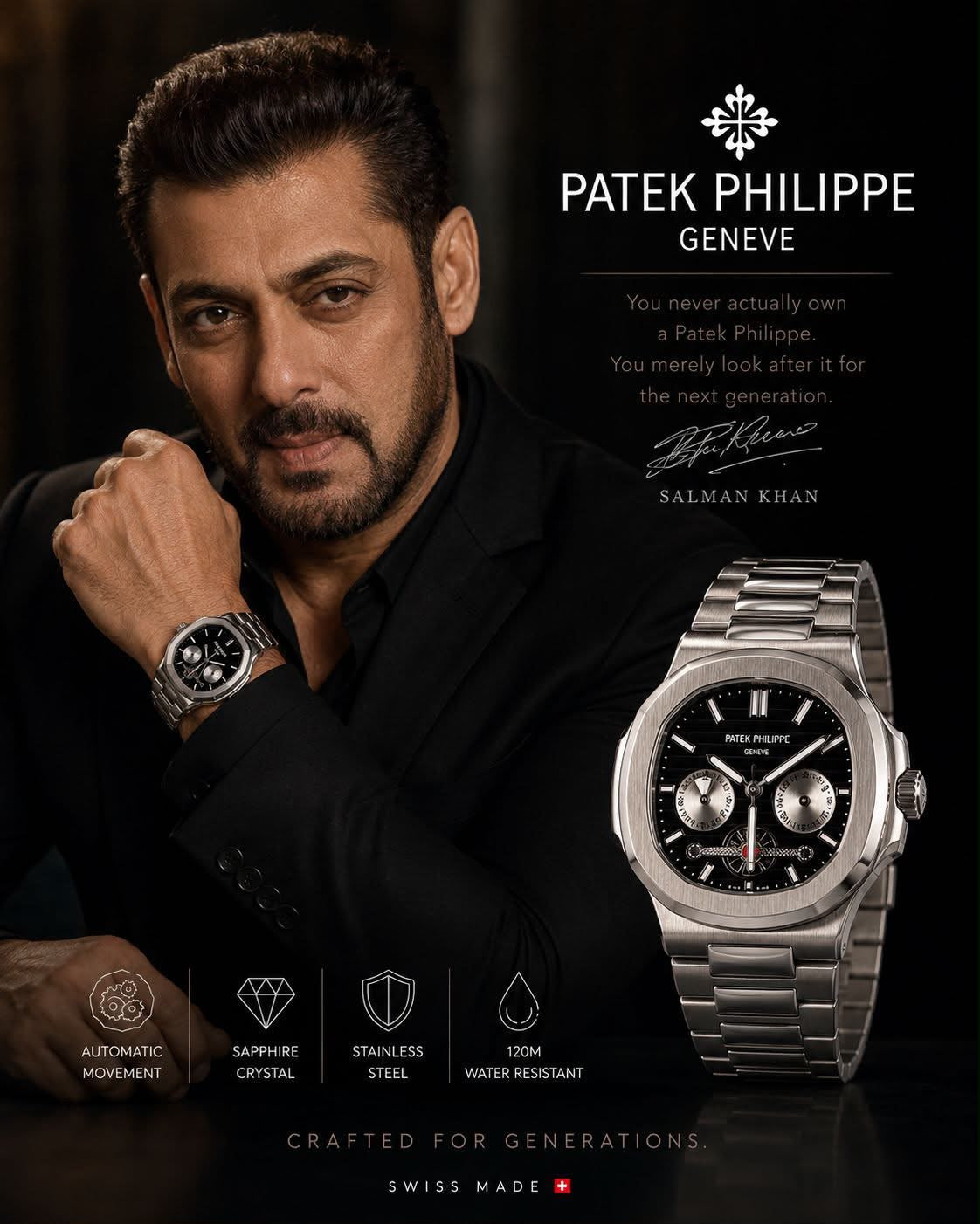 *Product name :*Patek Philippe Nautilus*💯🔥☑️


*Luxurious Collection*