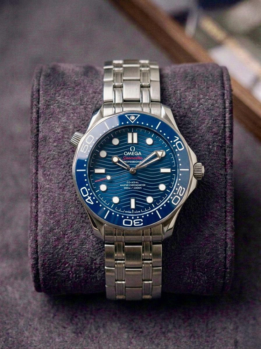 *PRODUCT NAME : Omega Seamaster Diver Automatic "Silver Blue"*
