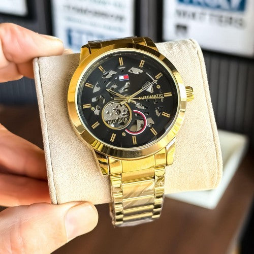 Tommy Automatic Gold Black