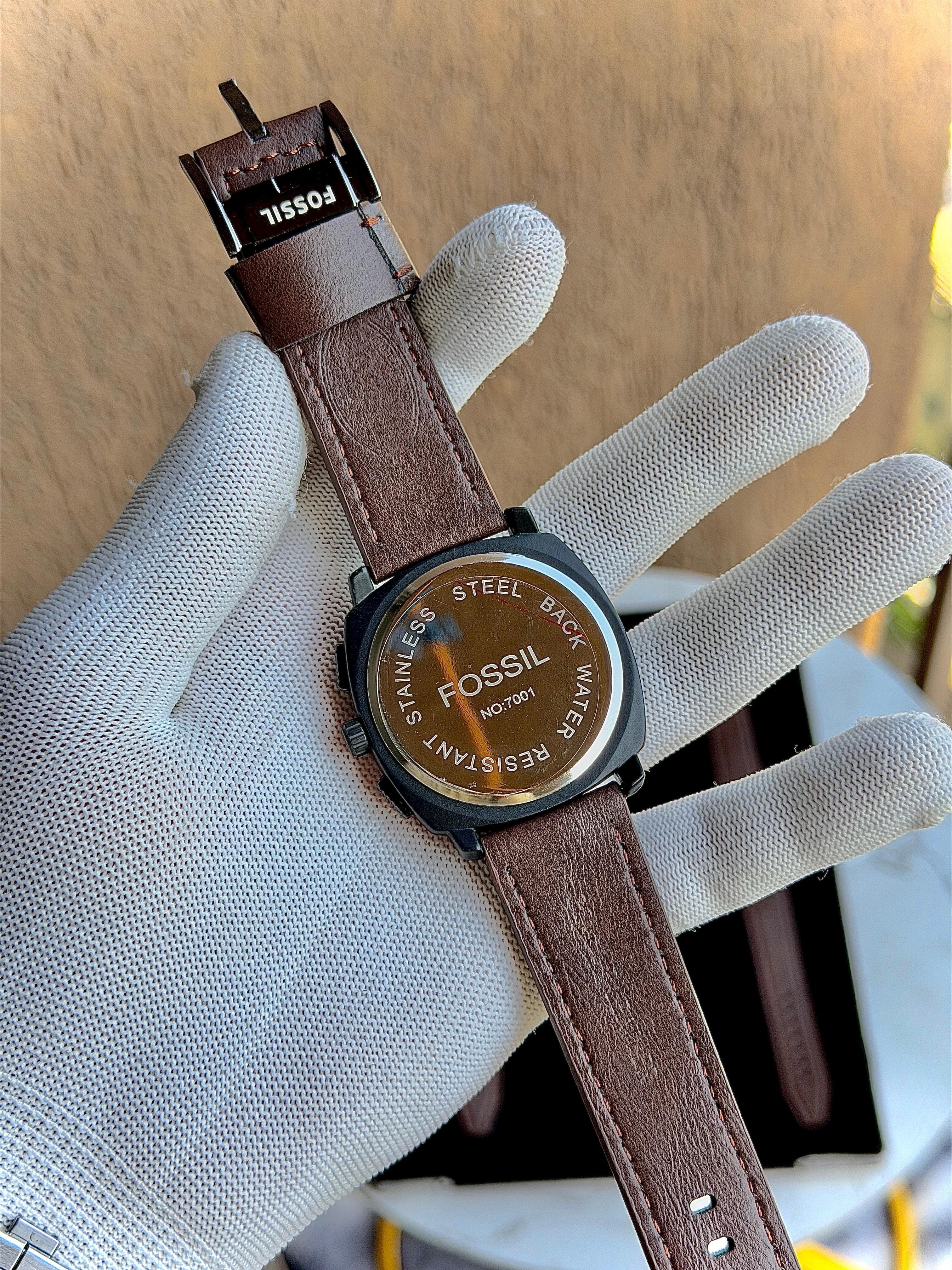 *Fossil FS4656 Machine Chronograph “Brown Dial”(Restock On High Demand)*❤️🔥
