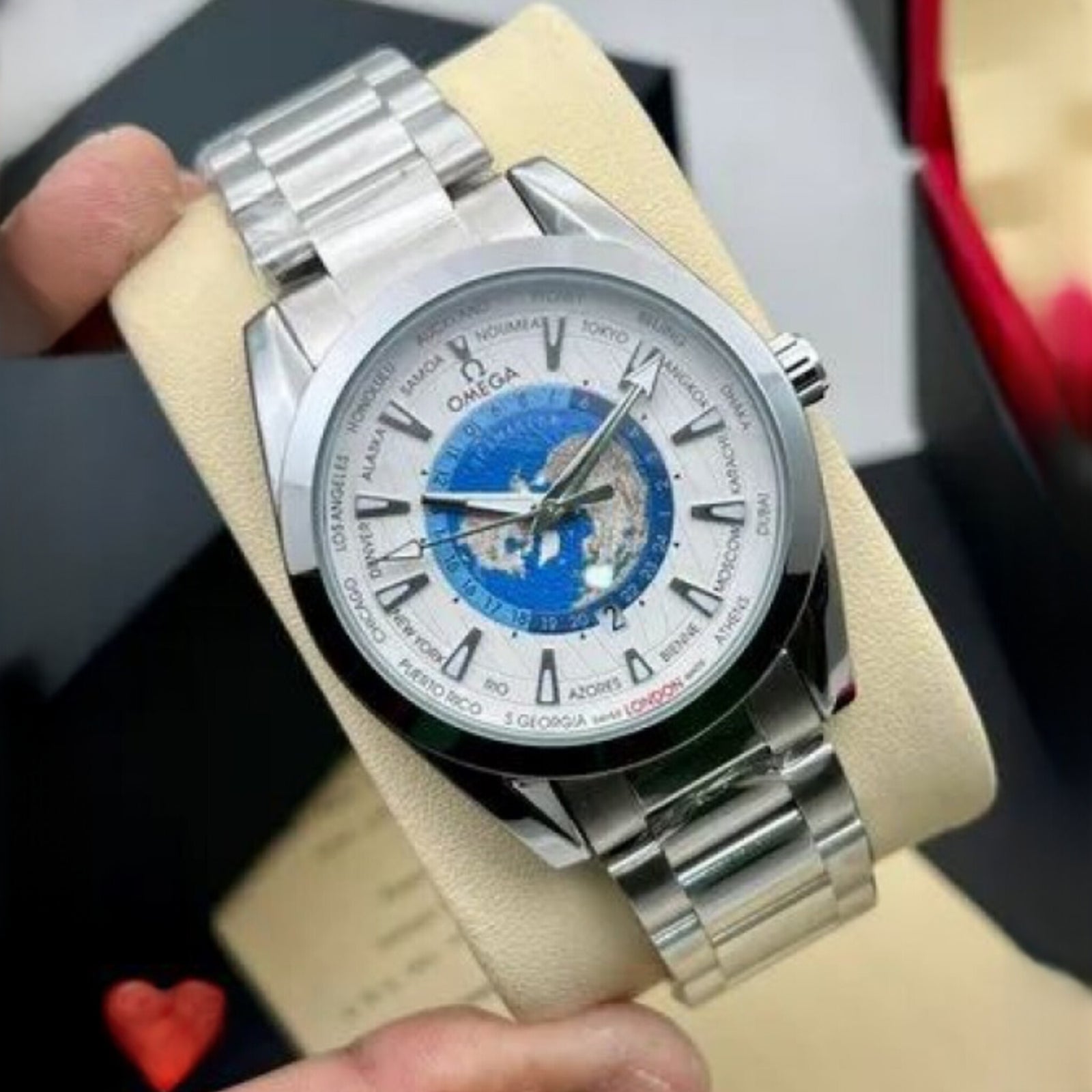 OMEGA SEAMASTER AQUA TERRA SILVER (CELL MODEL)
