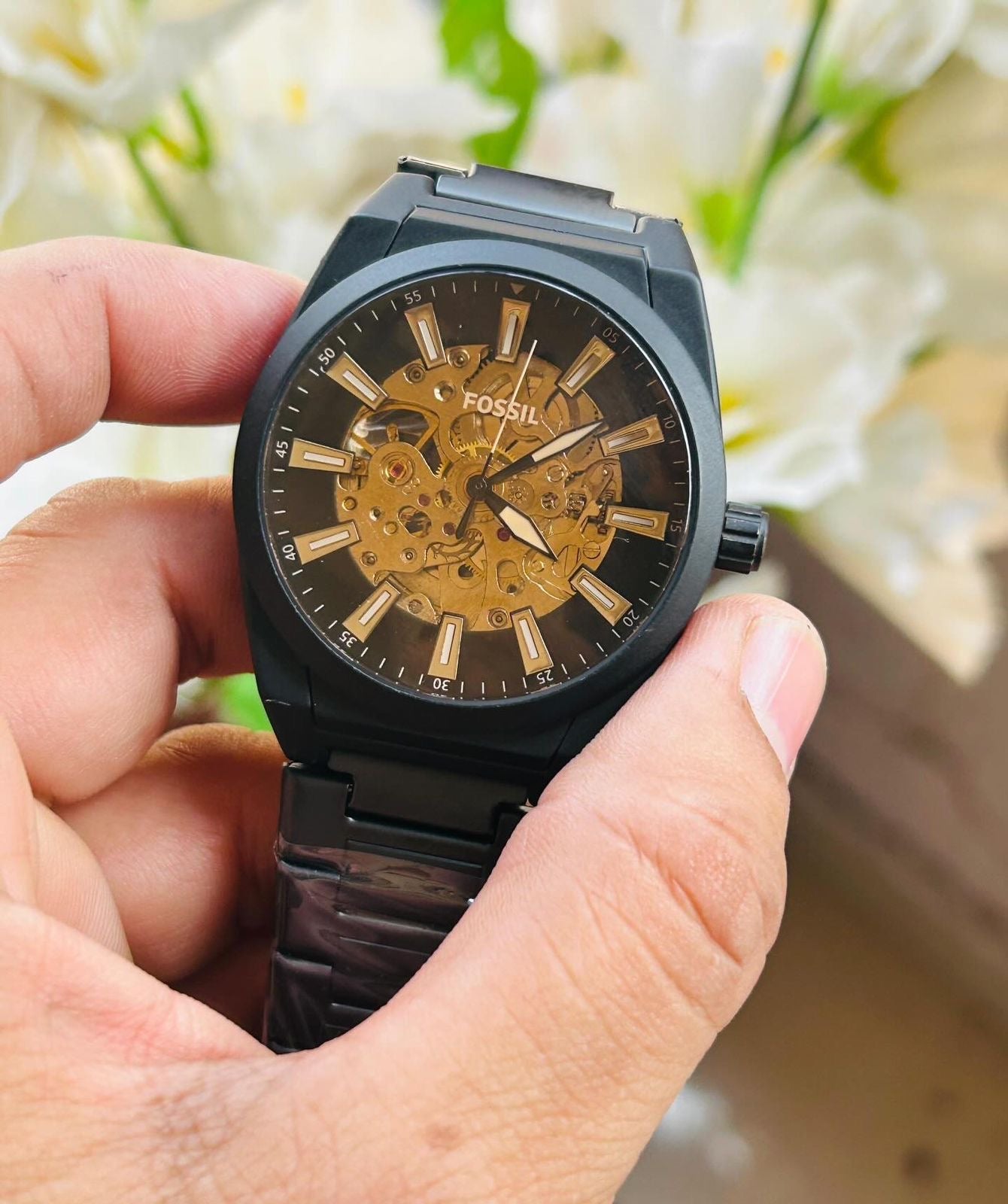 FOSSIL EVERETT AUTOMATIC MEN’S WATCH