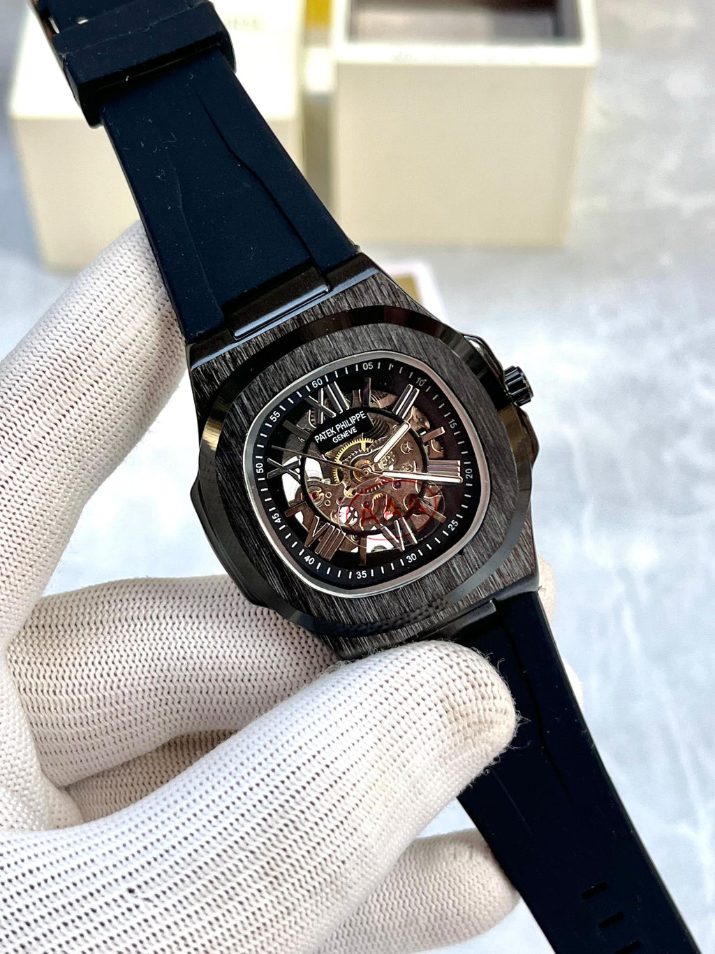 *Product name :*Patek Philippe Skeleton*💯🔥☑️


*1st Time In India* 🇮🇳 
*Luxurious Collection*   

*Masterpiece*☑️