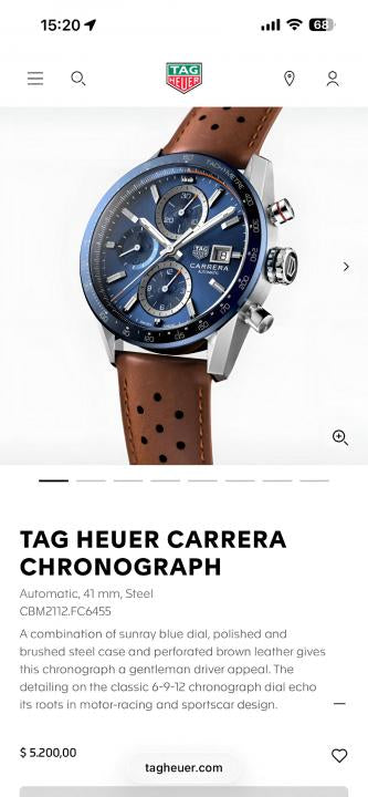 Tag Heuer Carrera Caliber 17