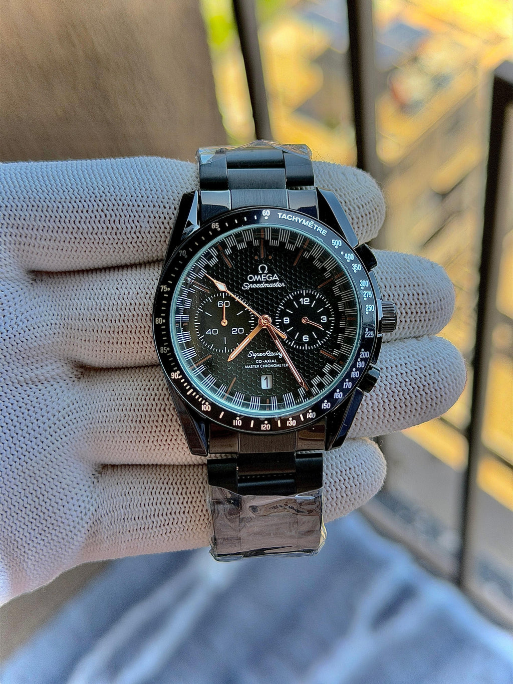 *PRODUCT NAME : Omega Chrono "Full Black"*