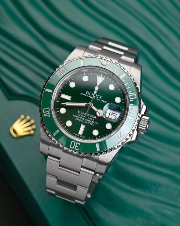 Rolex Oyster Perpetual Submarine Silver-Green