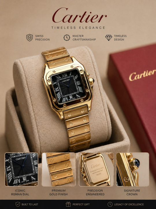 Cartier santos Quartz