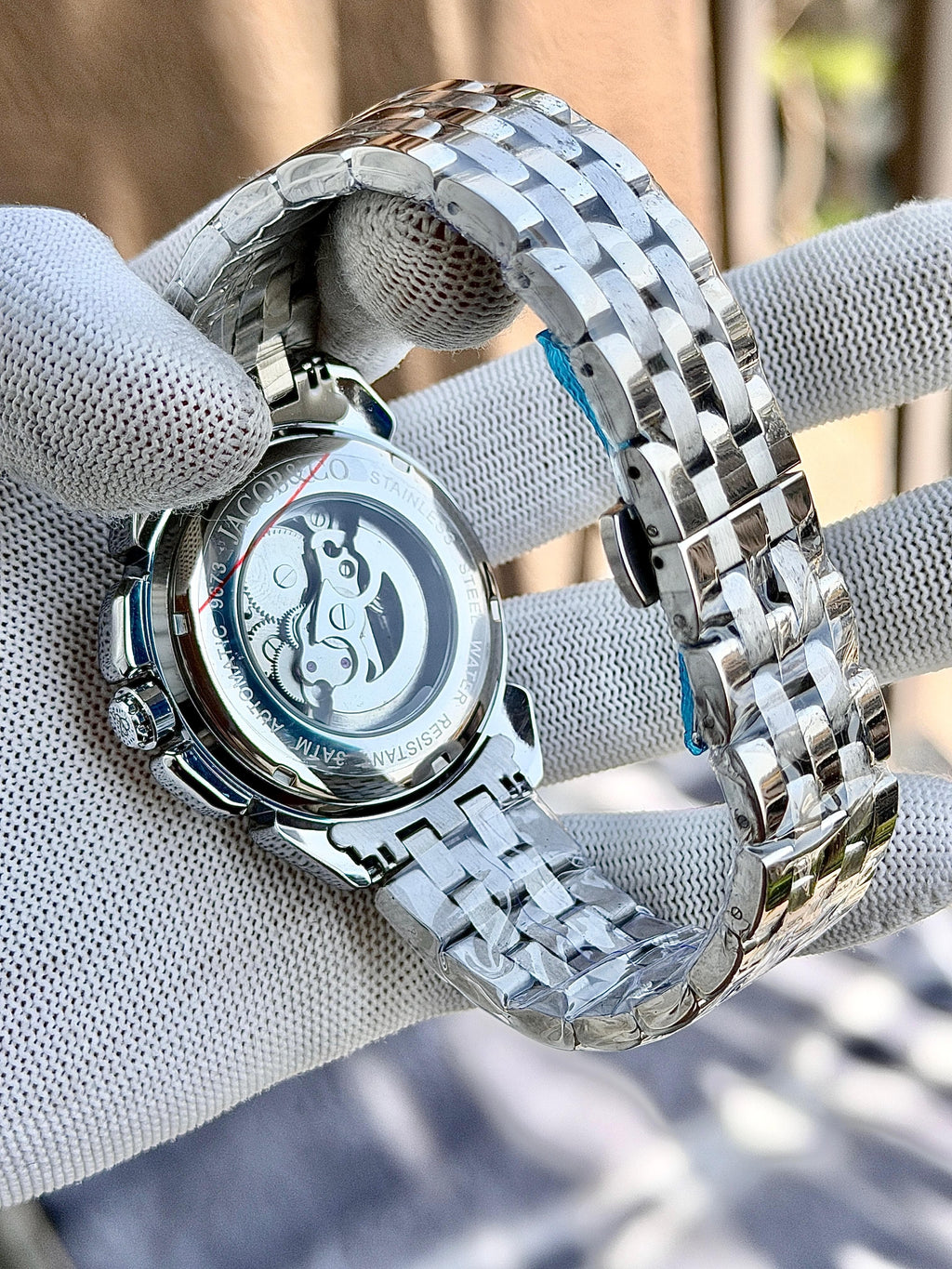 *Jacob & Co Automatic "Silver Green Dial"(1st Time In India)*🔥