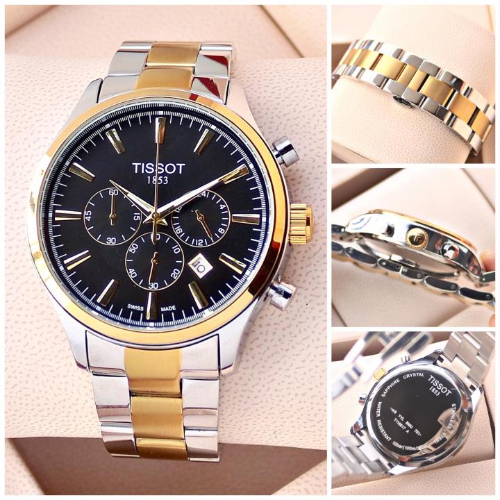 Tissot 1853 Classic 2Ton-Gold-Black