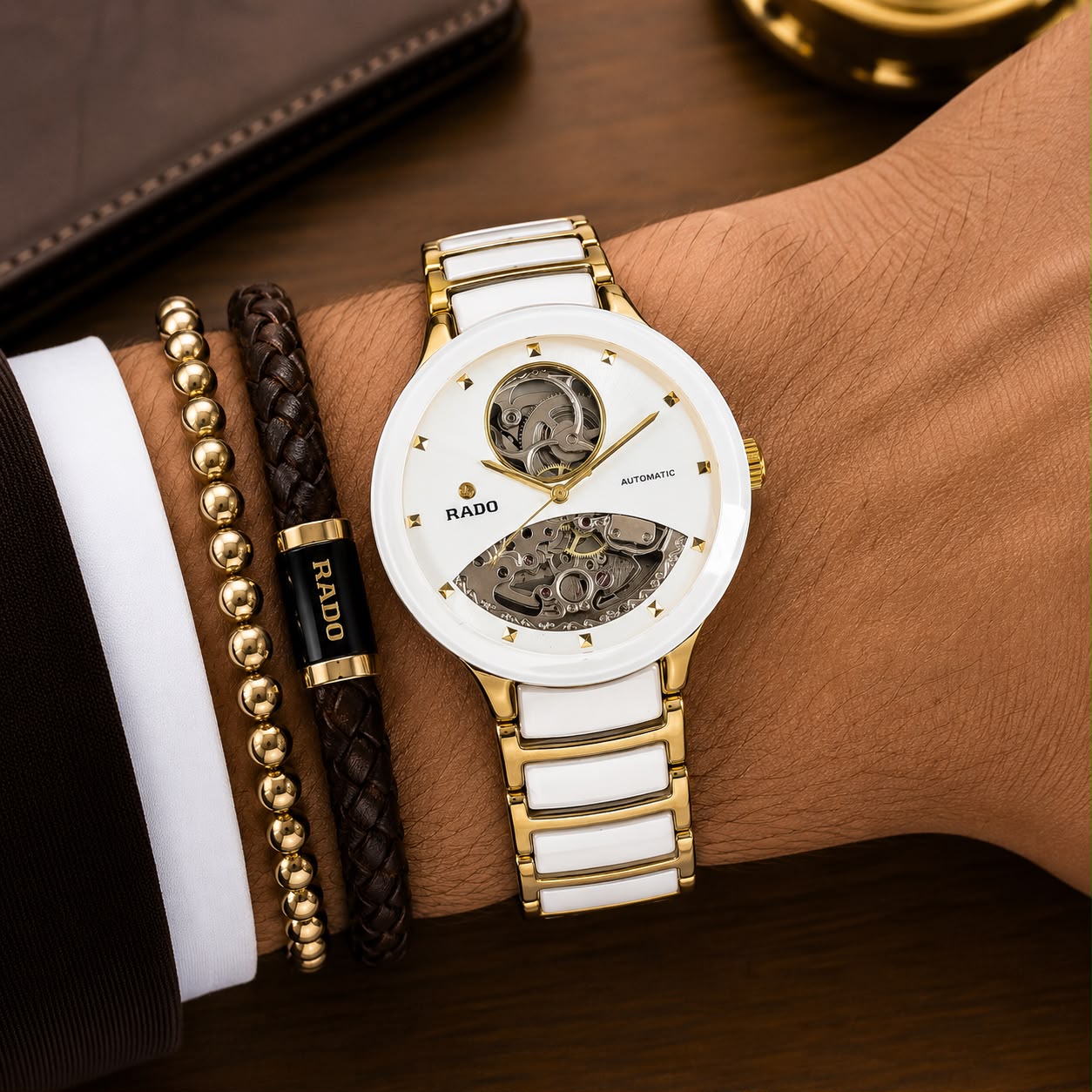 ✅ RADO CENTRIX AUTOMATIC – OPEN HEART JUBILÉ EDITION ✅*