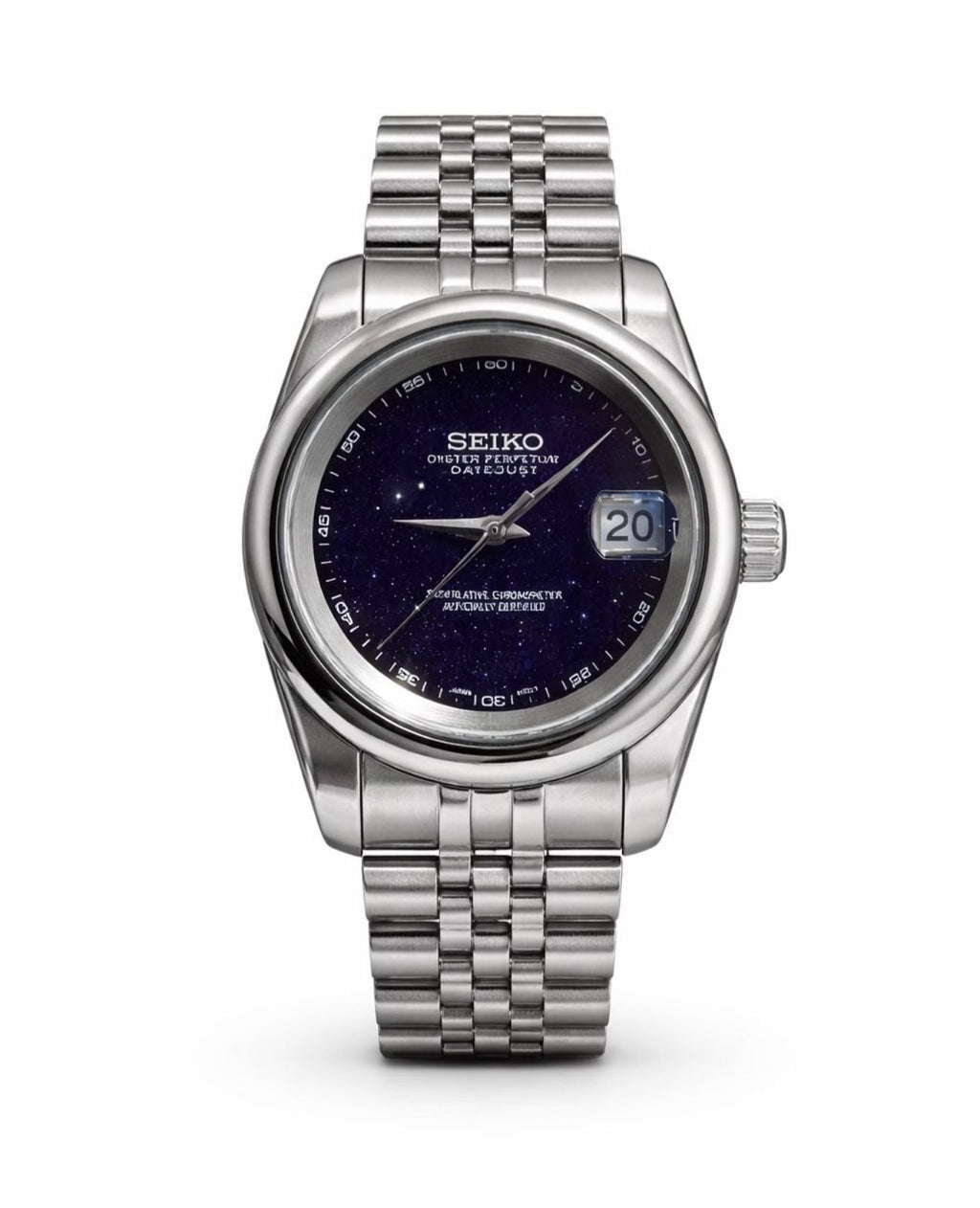 *Product Name : Seiko Galaxy Dust Dark Blue Dial 119*
