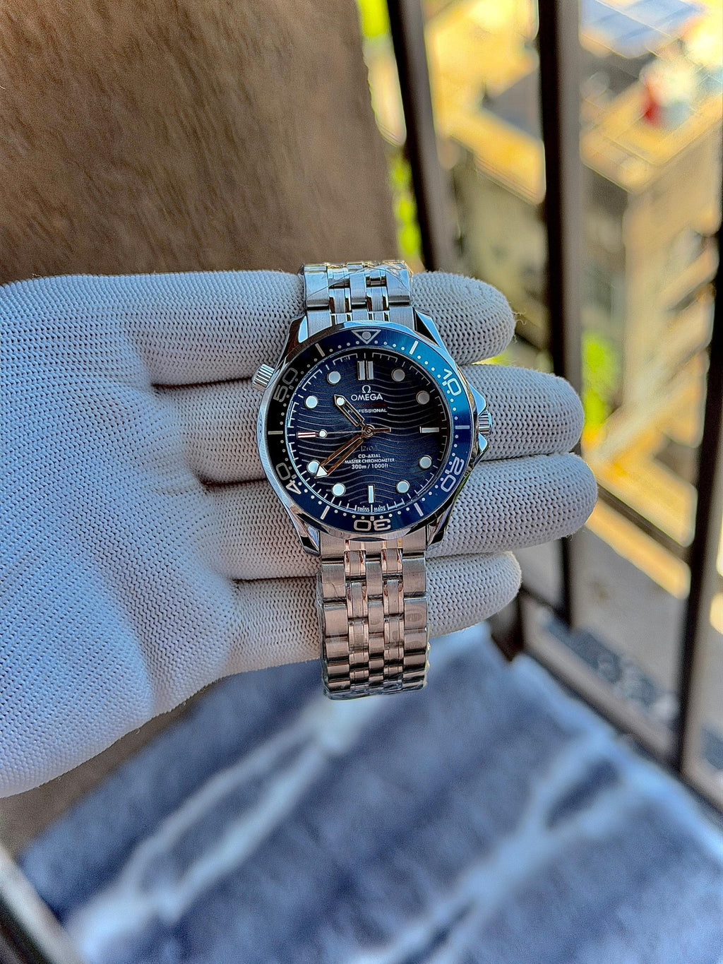 *PRODUCT NAME : Omega Seamaster Diver Automatic "Silver Blue"*
