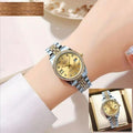 Rolex Women_Date_Only_Gold_Twotone