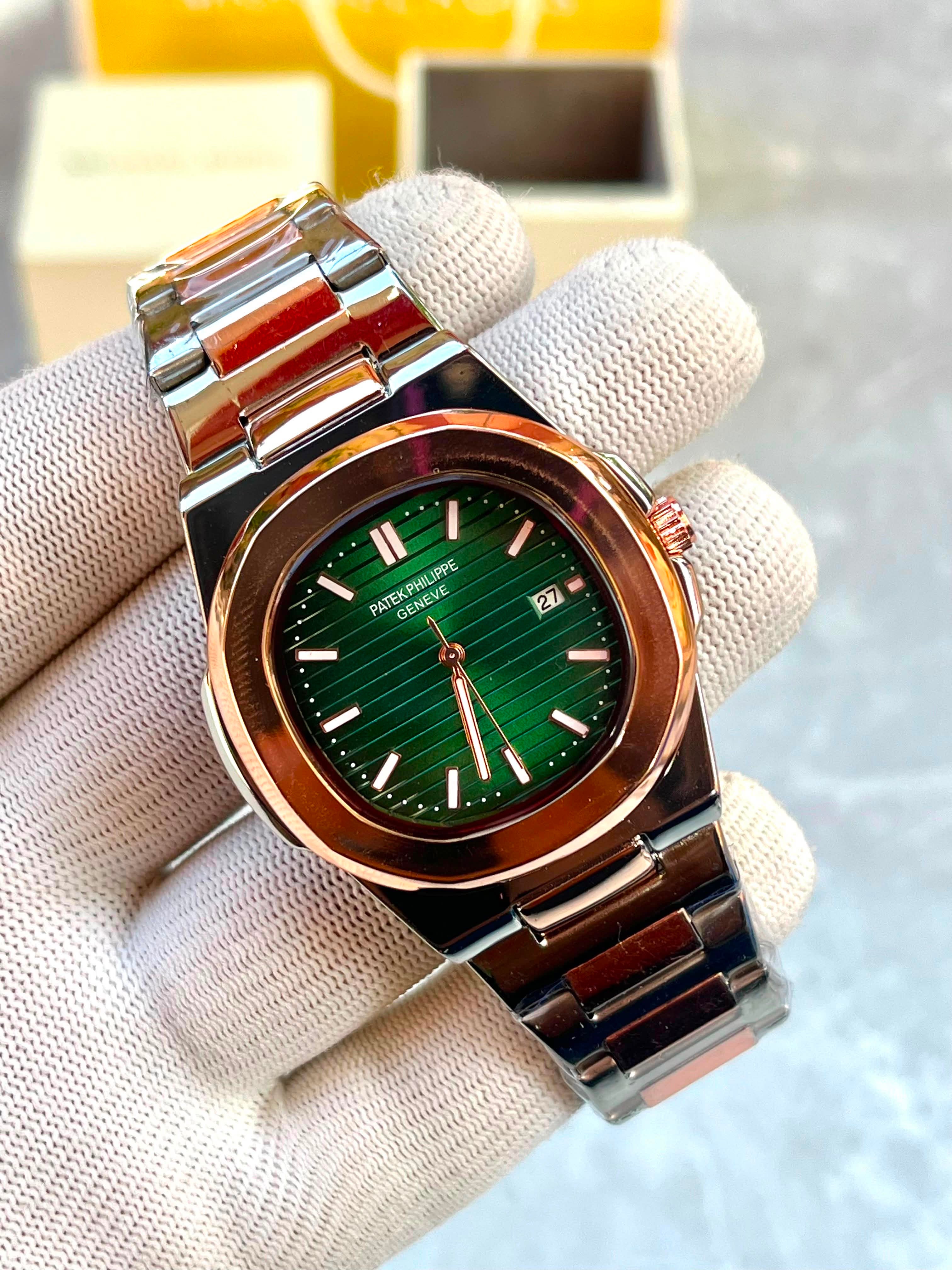 *Product name :*Patek Philippe Nautilus*💯🔥☑️


*1st Time In India* 🇮🇳 
*Luxurious Collection*   

*Masterpiece*☑️
