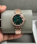 Gucci Fly_Rosegold_Green_Dial