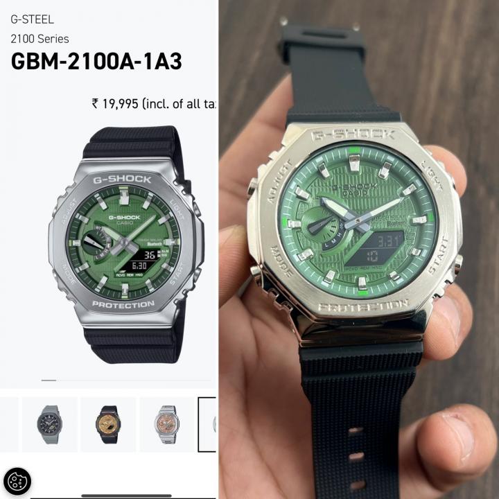 Casio G shock gm2100 WC 974