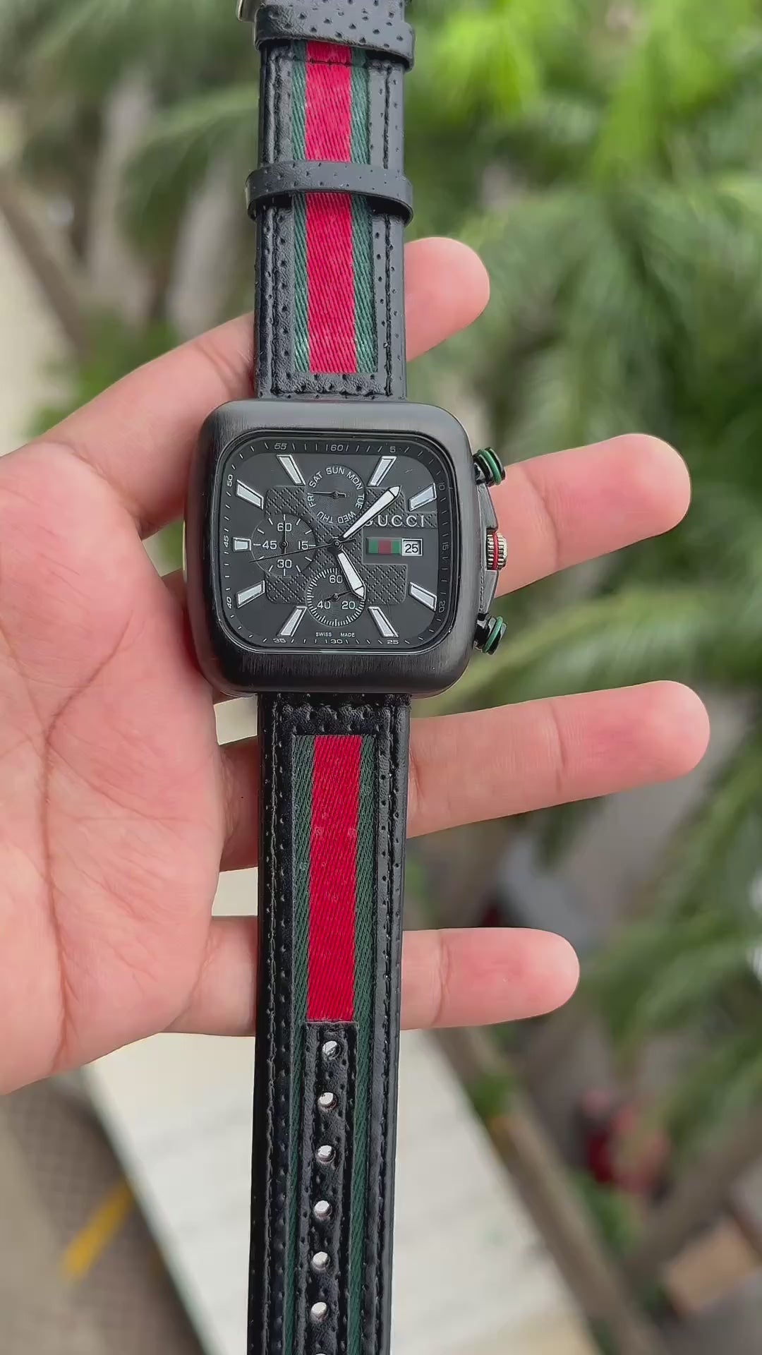 Gucci G coupe 200 series Chronograph Black