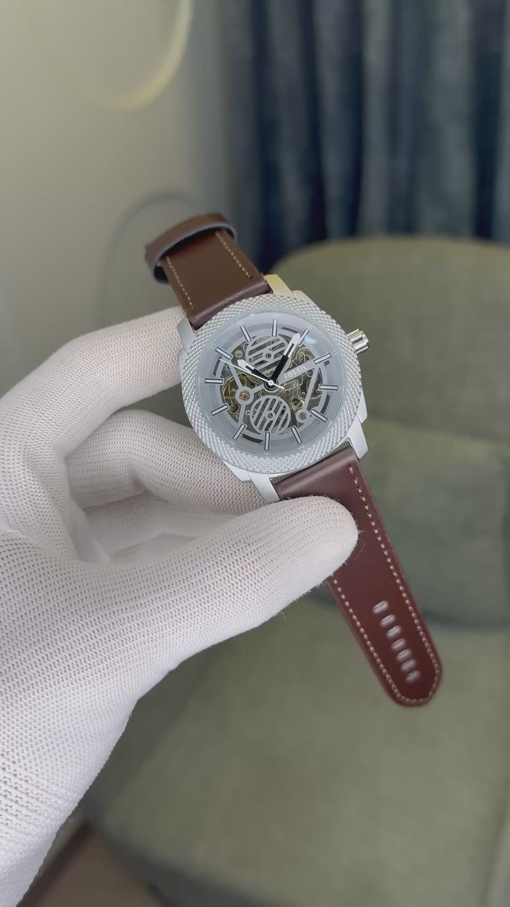 Fossil ME Leather Belt Watch