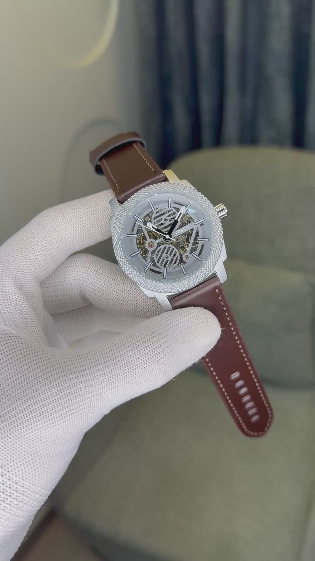 Fossil ME Leather Belt Watch