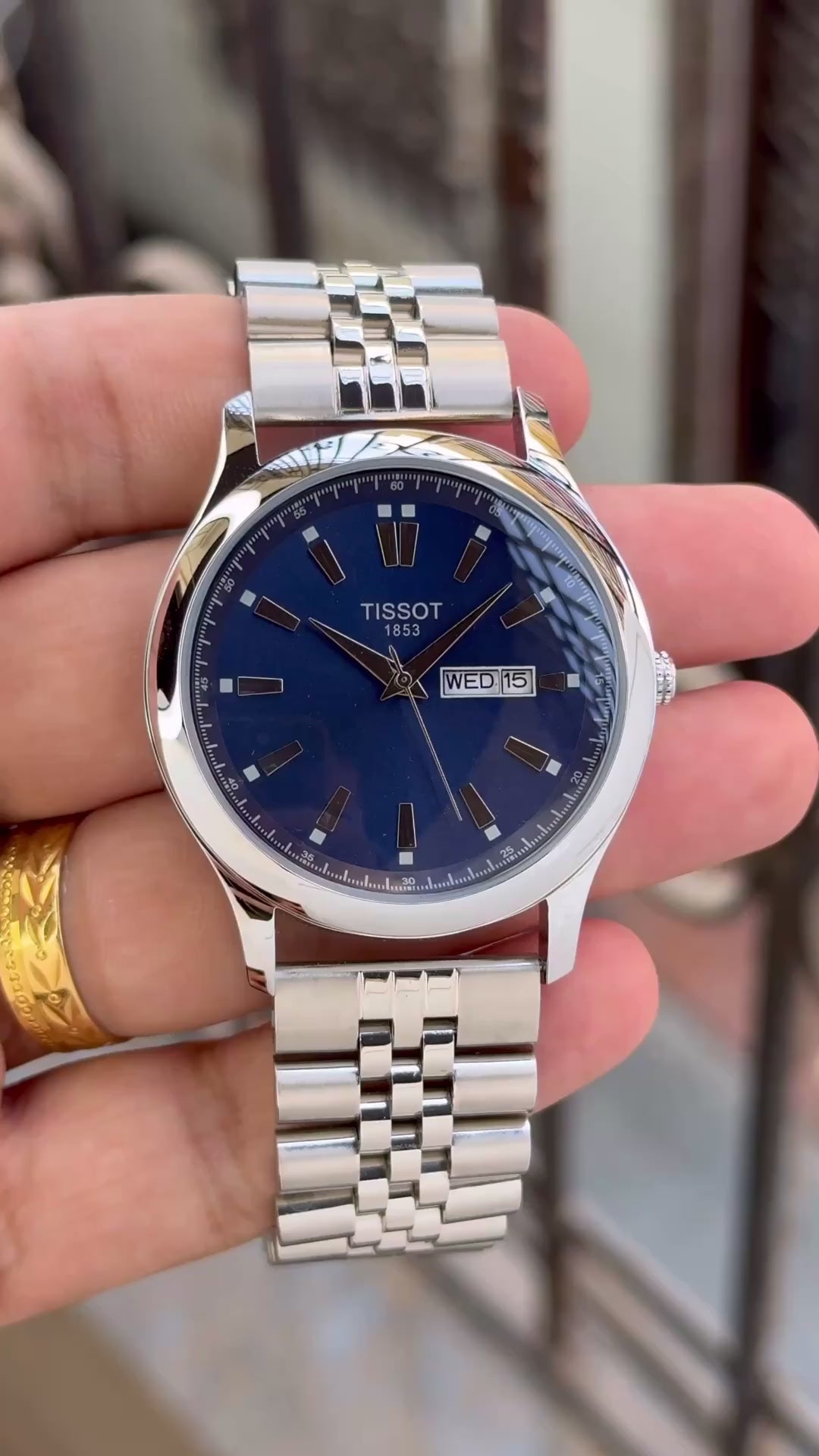 Tissot Day Date Lemon