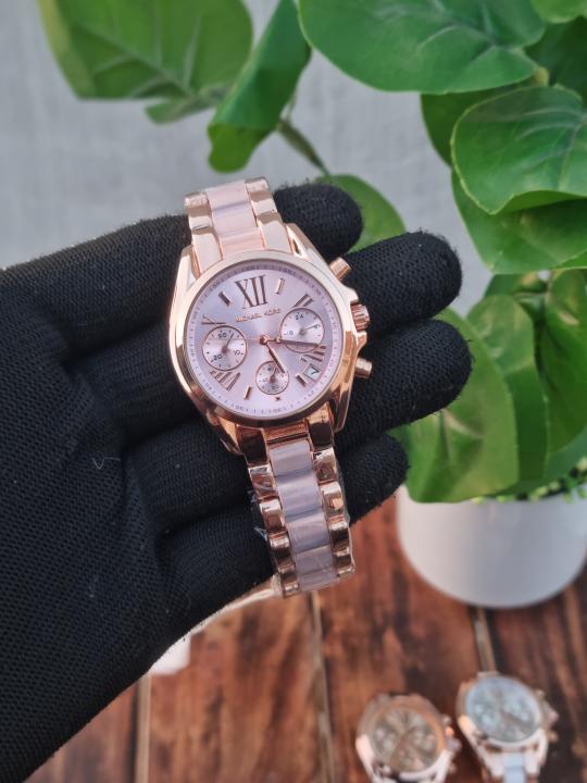 Michael Kors Bradshaw Pink-Pink Dial AT433