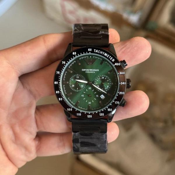 EMPORIO ARMANI CHRONOGRAPH (ALL WORKING) BEST QUALITY