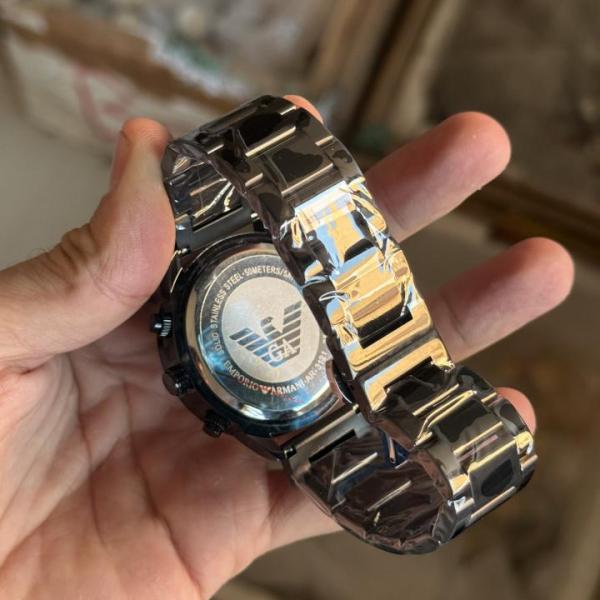 EMPORIO ARMANI CHRONOGRAPH (ALL WORKING) BEST QUALITY