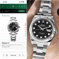Rolex Datejust 41 Silver black Dial