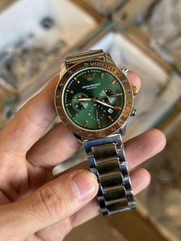EMPORIO ARMANI CHRONOGRAPH (ALL WORKING) BEST QUALITY