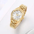 ROLEX OYSTER PERPETUAL DAY Date Diamond Gold-white 40 Battery