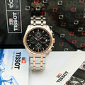 TISSOT 1853 CHRONOGRAPH WATCH (DUAL TONE BLACK)