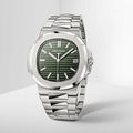 PATEK PHILIPPE NAUTILUS SILVER GREEN (AUTOMATIC)
