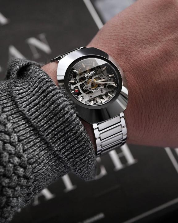 Rad_o silver Diastar skeleton Automatic