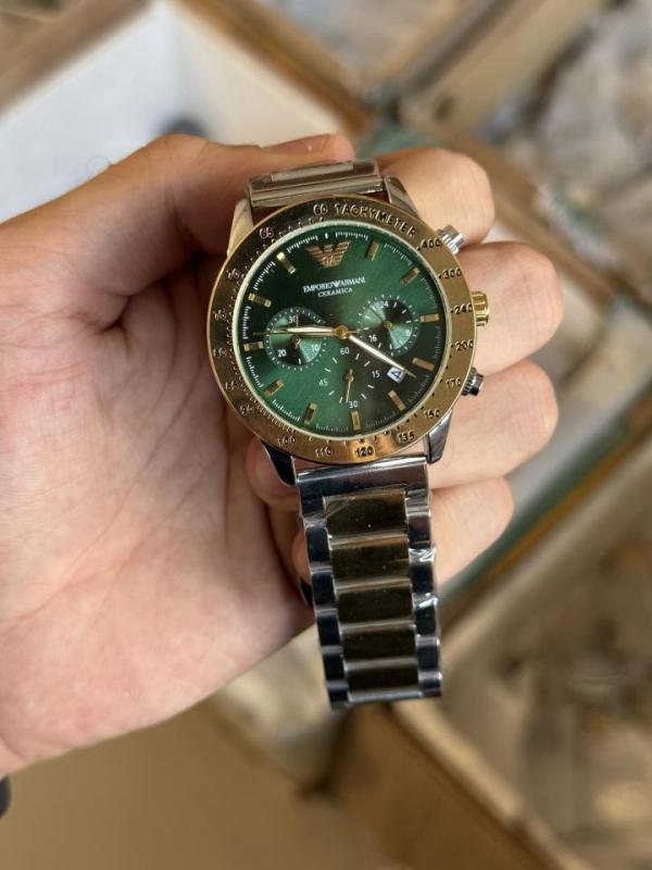EMPORIO ARMANI CHRONOGRAPH (ALL WORKING) BEST QUALITY