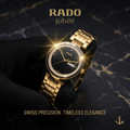 Rado Daimond Ladies gold black 171816