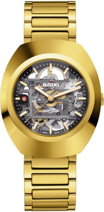 Rado gold Diastar skeleton Automatic